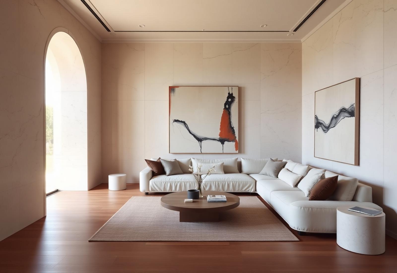 Sophisticated residential interior